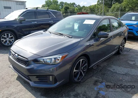 2022 Subaru Impreza Sport from USA, damaged, VIN 4S3GKAM65N3600242